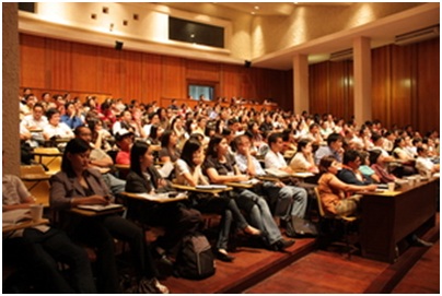 A jam-packed Engineering Theater during the First Lean Six Sigma Symposium last November 2008.